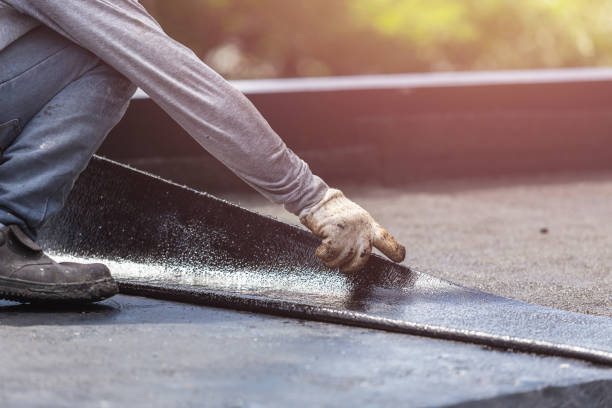 Professional Emergency Waterproofing technician working in Ridgewood, NJ